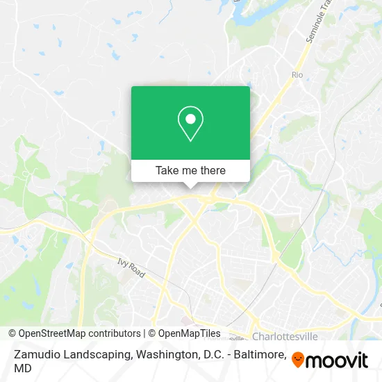 Zamudio Landscaping map