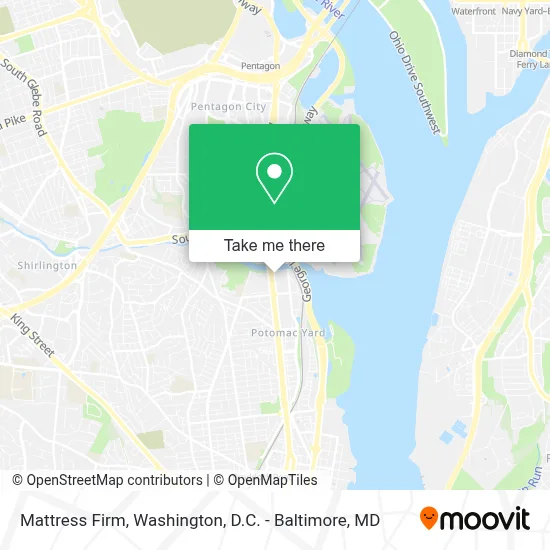 Mattress Firm map