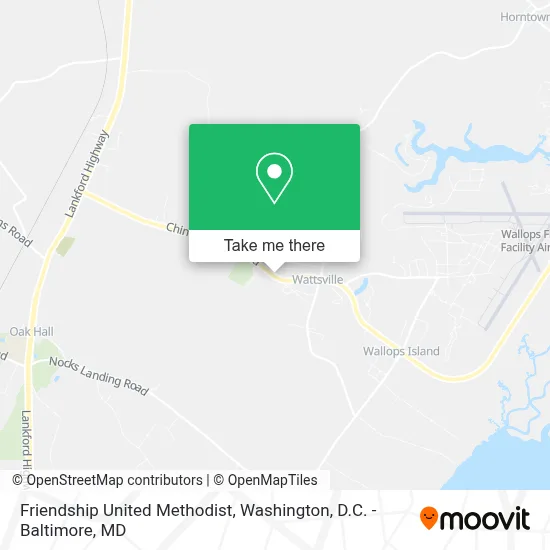 Friendship United Methodist map