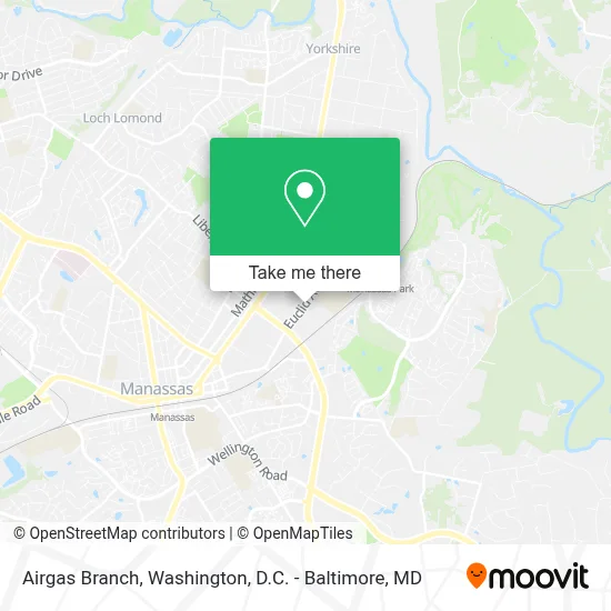 Airgas Branch map