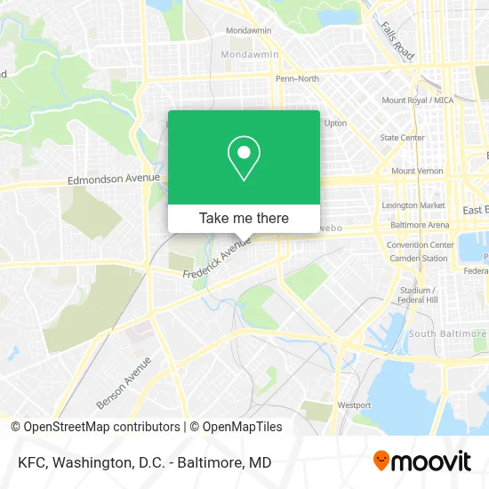 Kfc map