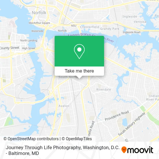 Journey Through Life Photography map