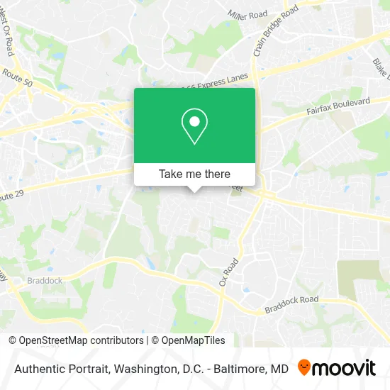 Authentic Portrait map