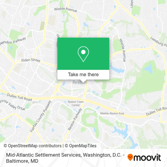 Mid-Atlantic Settlement Services map