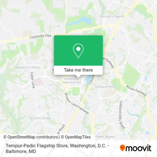 Tempur-Pedic Flagship Store map