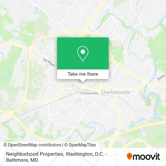 Neighborhood Properties map