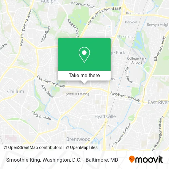 Smoothie King map