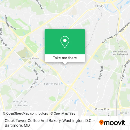 Clock Tower Coffee And Bakery map