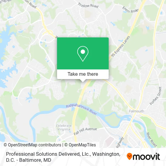 Professional Solutions Delivered, Llc. map