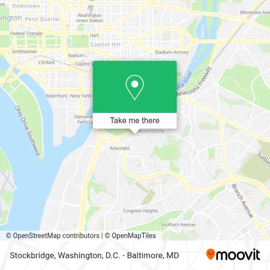 Stockbridge map