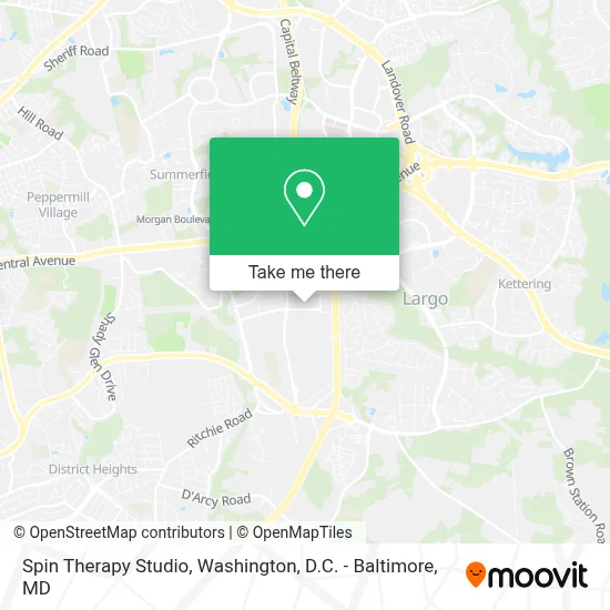 Spin Therapy Studio map