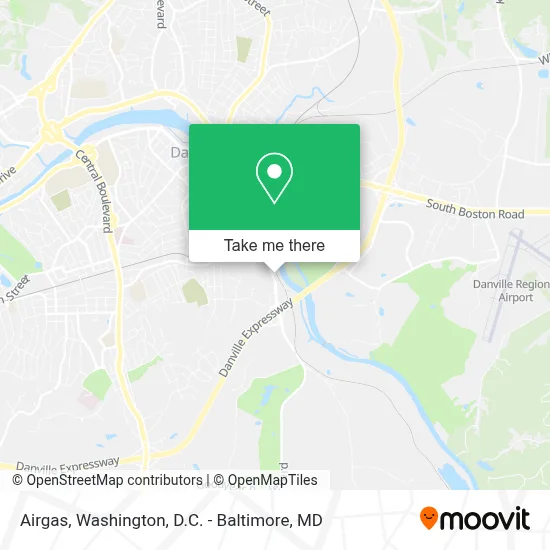 Airgas map