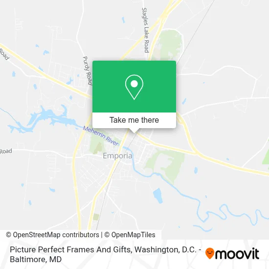 Picture Perfect Frames And Gifts map