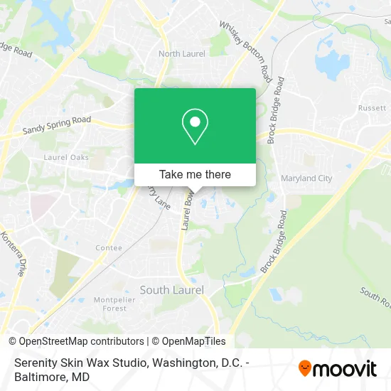 Serenity Skin Wax Studio map