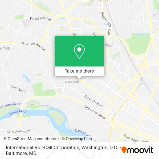 International Roll-Call Corporation map