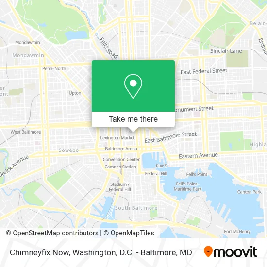 Chimneyfix Now map