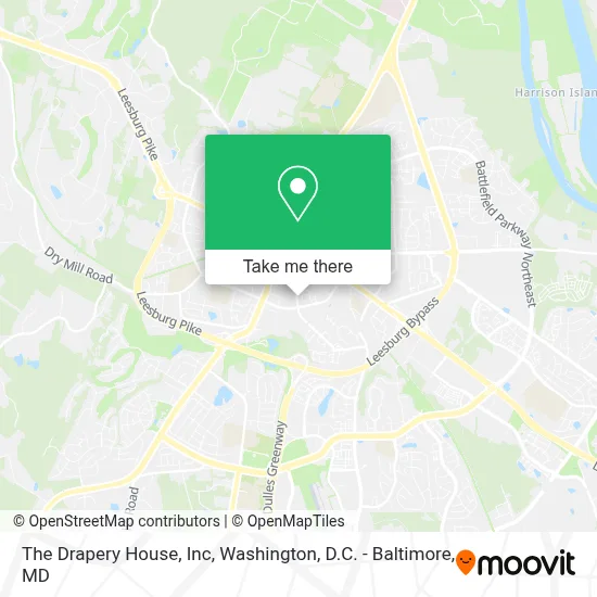 The Drapery House, Inc map