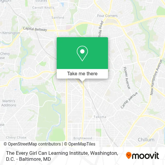 The Every Girl Can Learning Institute map