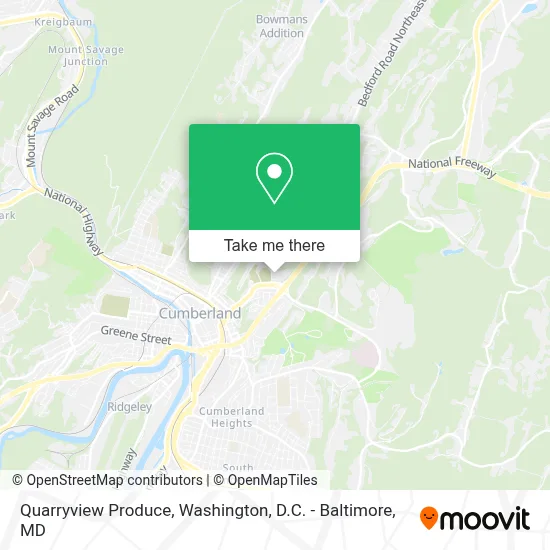 Quarryview Produce map