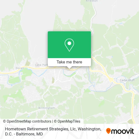 Hometown Retirement Strategies, Llc map