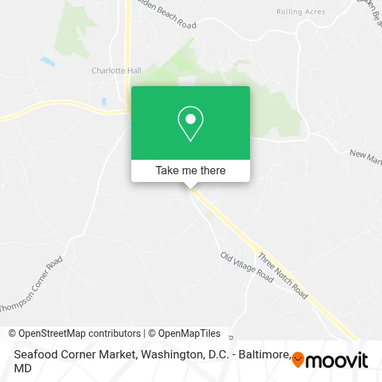 Seafood Corner Market map