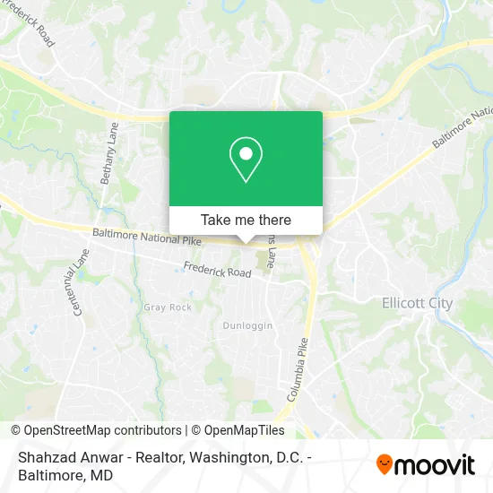 Shahzad Anwar - Realtor map