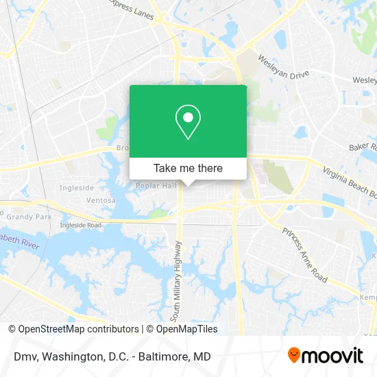 Dmv map
