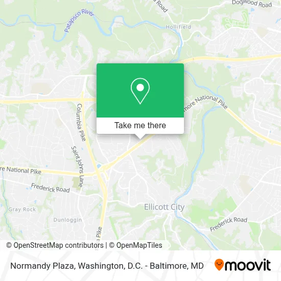 Normandy Plaza map