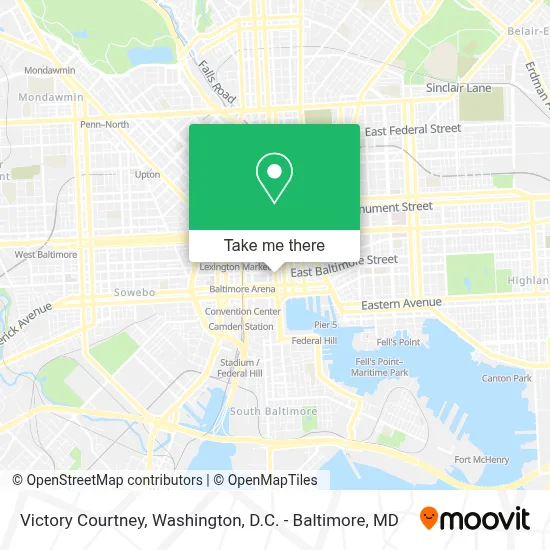 Victory Courtney map