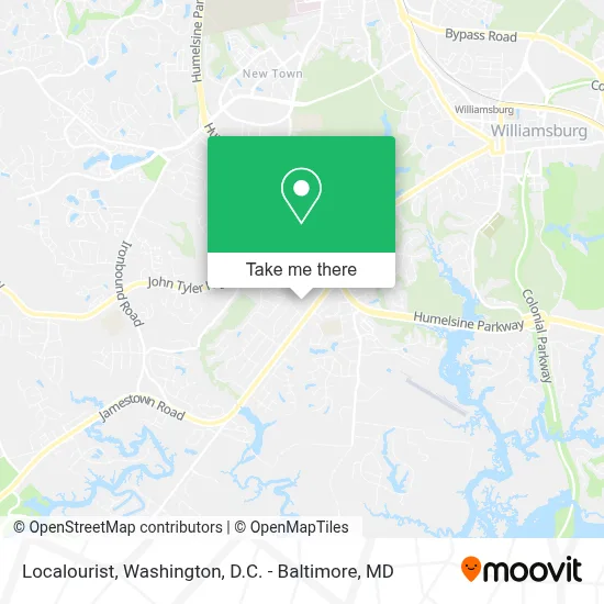 Localourist map