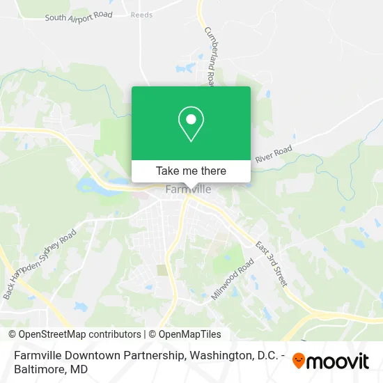 Farmville Downtown Partnership map