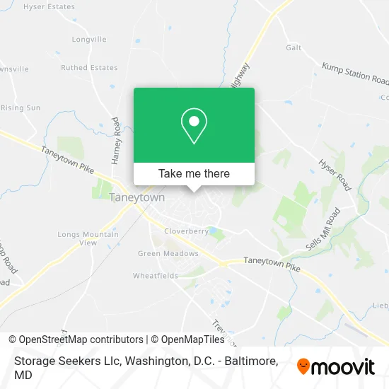 Storage Seekers Llc map