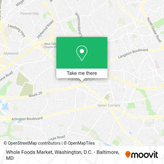 Whole Foods Market map