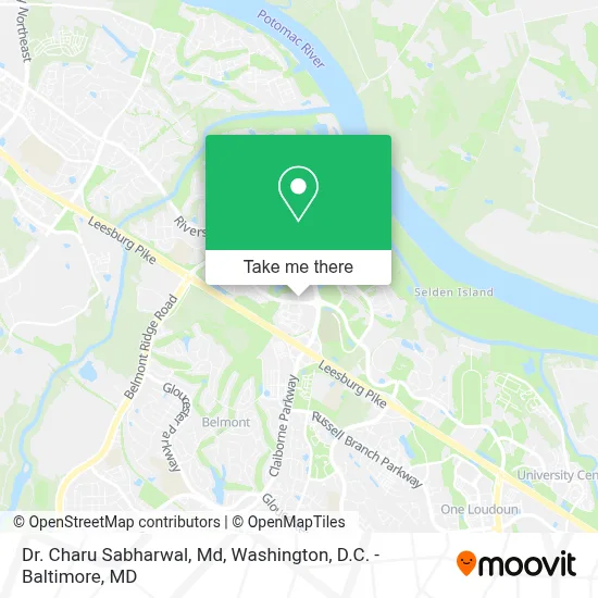 Dr. Charu Sabharwal, Md map