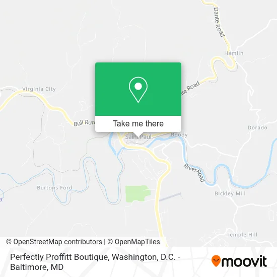 Perfectly Proffitt Boutique map
