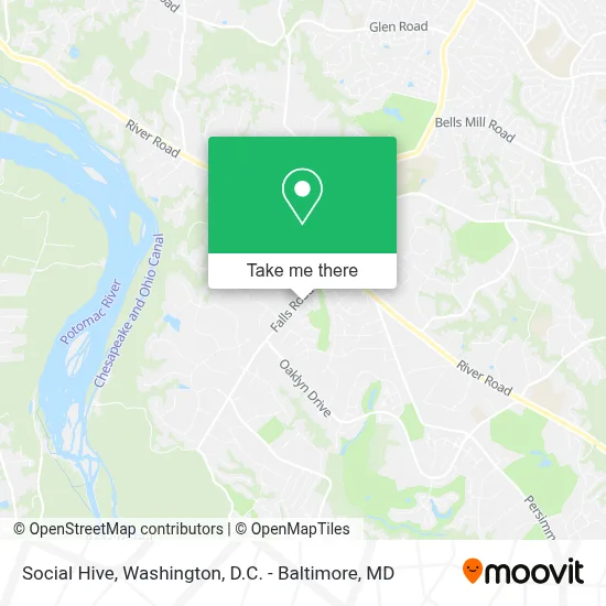 Social Hive map