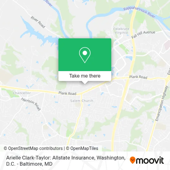 Arielle Clark-Taylor: Allstate Insurance map