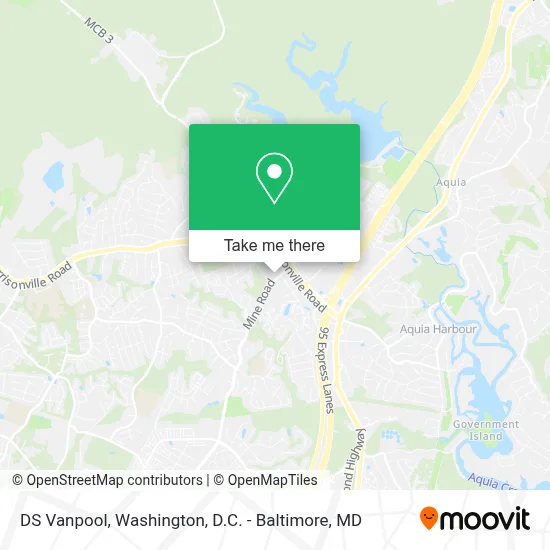 DS Vanpool map