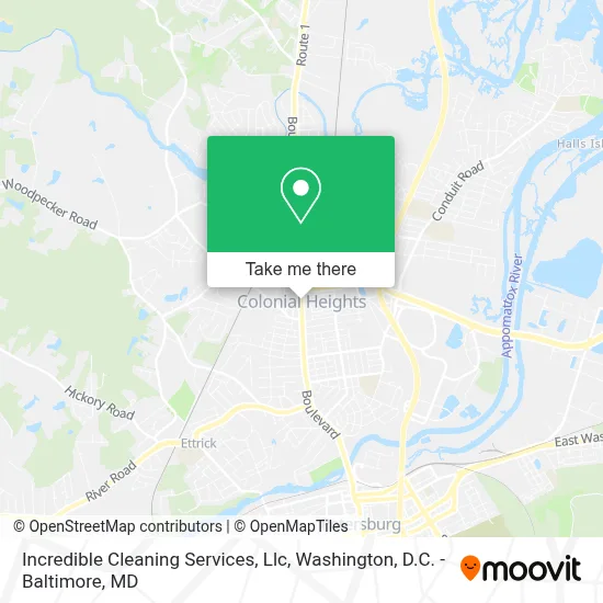 Incredible Cleaning Services, Llc map