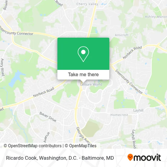 Ricardo Cook map