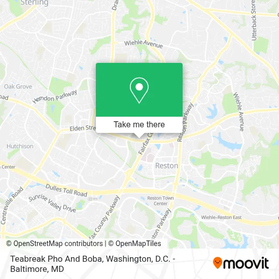 Teabreak Pho And Boba map