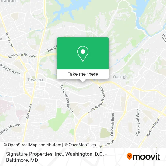 Signature Properties, Inc. map