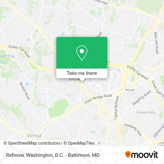 Refinow map