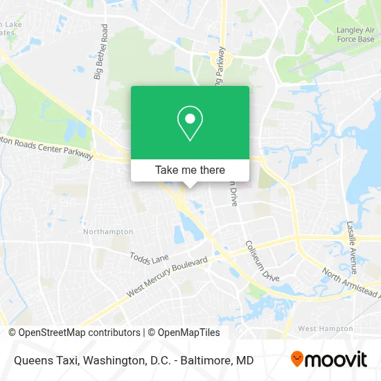 Queens Taxi map