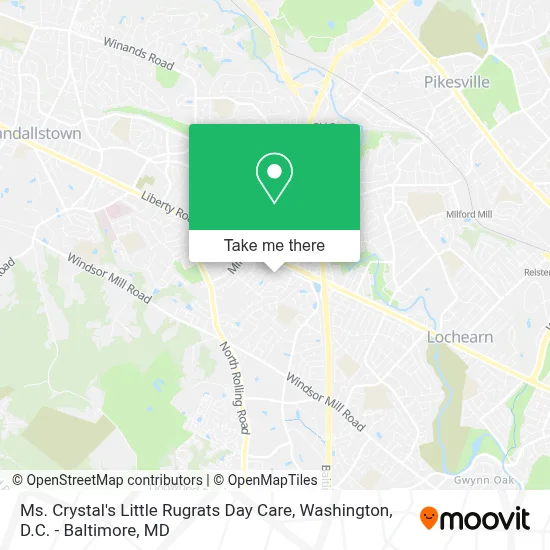 Ms. Crystal's Little Rugrats Day Care map