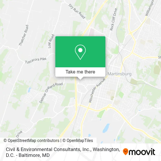 Civil & Environmental Consultants, Inc. map