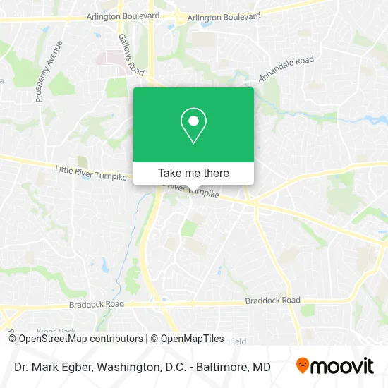 Dr. Mark Egber map