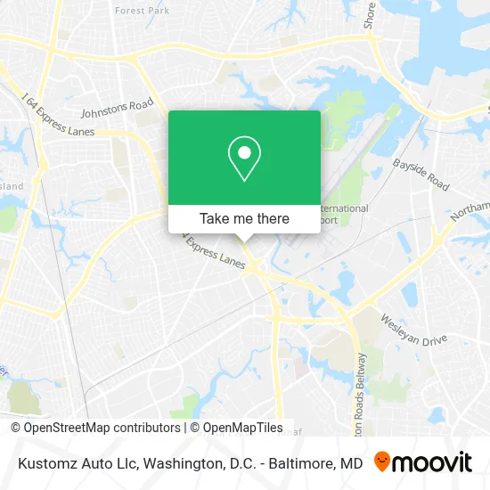 Kustomz Auto Llc map