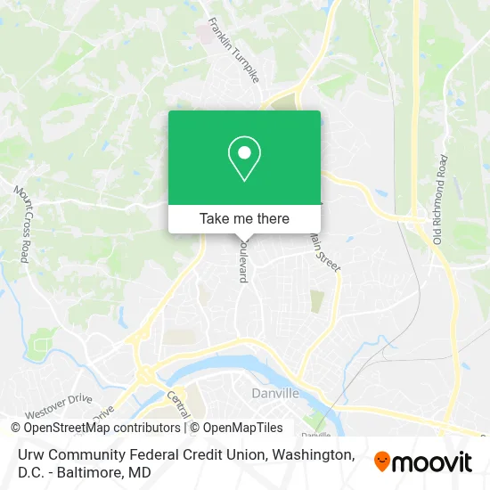 Urw Community Federal Credit Union map