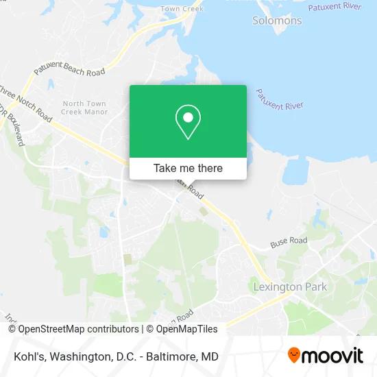 Kohl's map